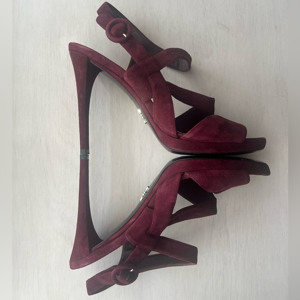 Prada Suede Stiletto Heels - Picture 8 of 8